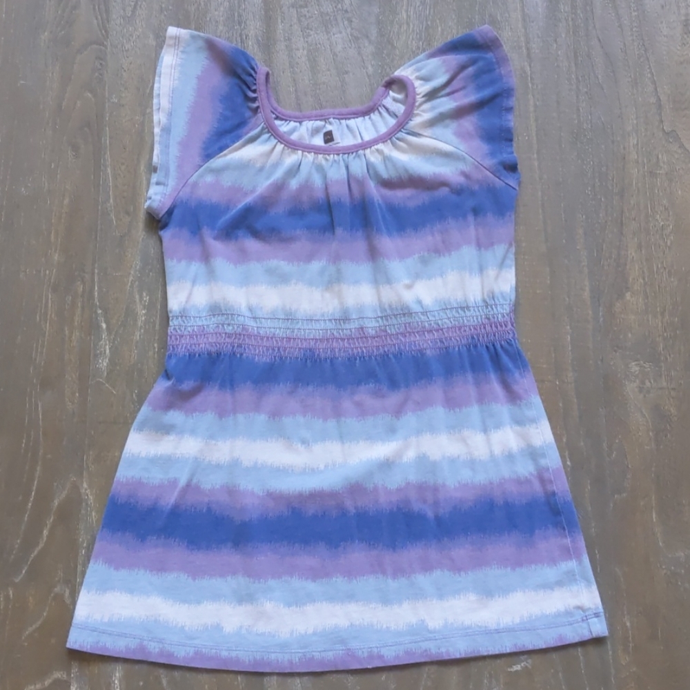 Size 4 Tea Collection Tie Dye Cotton Dress
